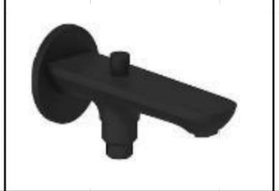 ALEO BATH SPOUT W DIVERTER